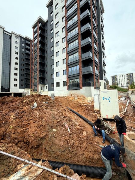 Saha altyapı çalışmaları